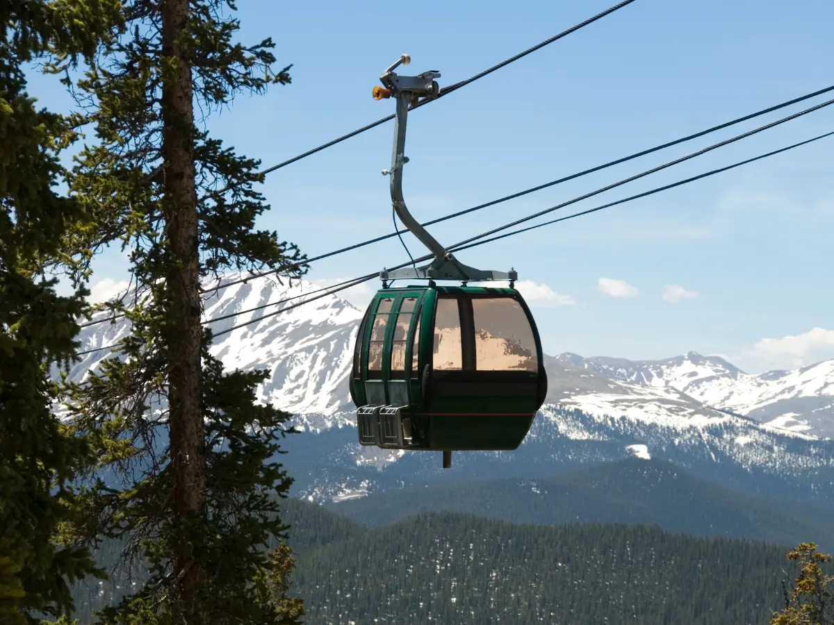 A new mountain resort was opened