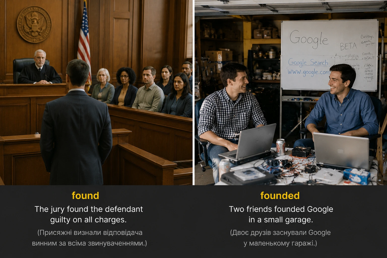 Find — Found