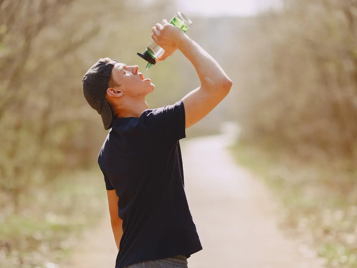 He was thirsty.